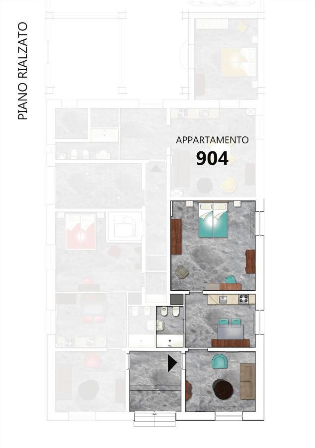 Palazzo Novecento Daire Margherita Di Savoia Dış mekan fotoğraf